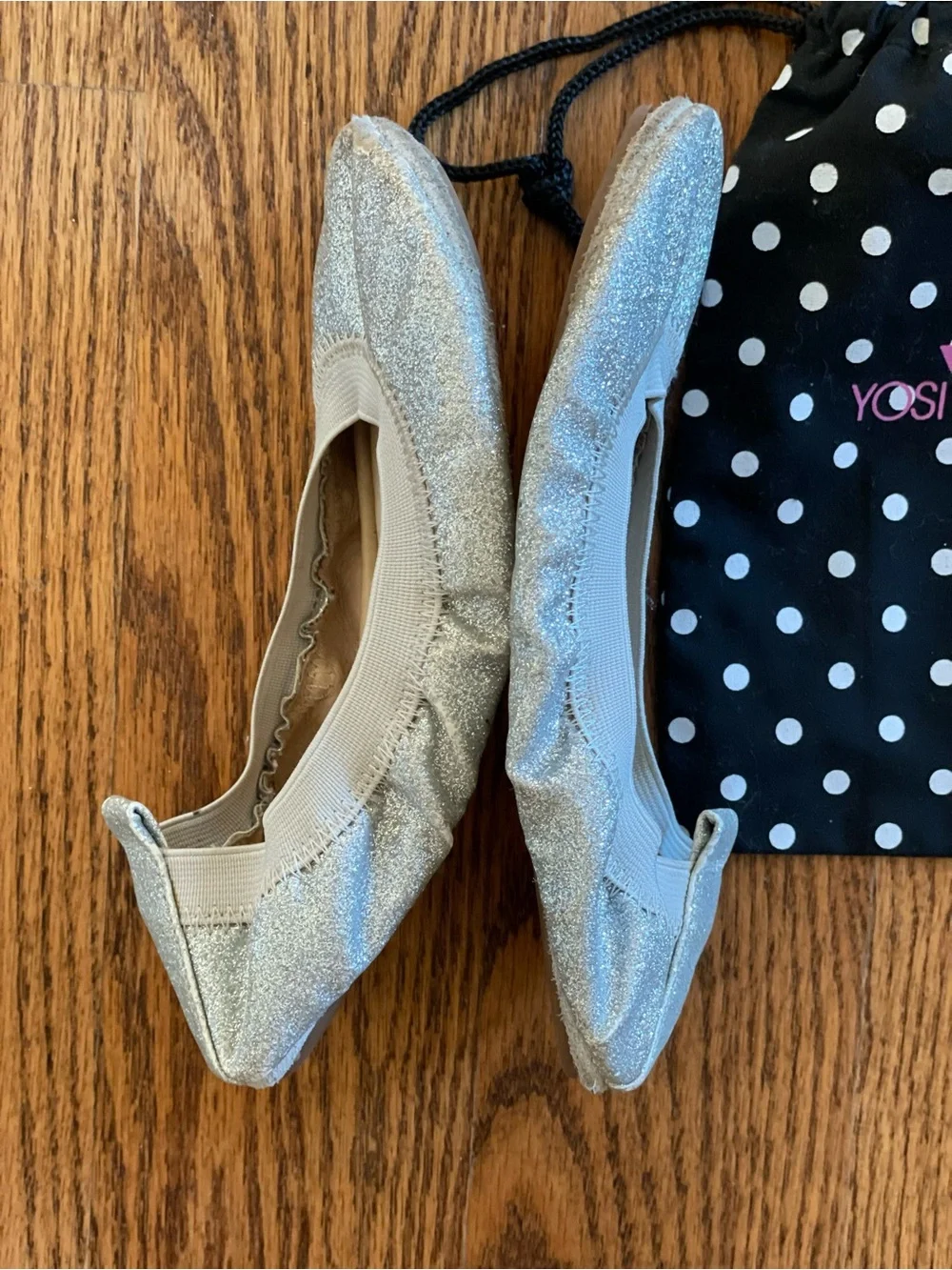 Yosi Samra glittery silver